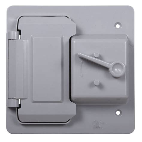 hubbell taymac 2 gang rectangle plastic weatherproof electrical box cover|hubbell taymac electrical box cover.